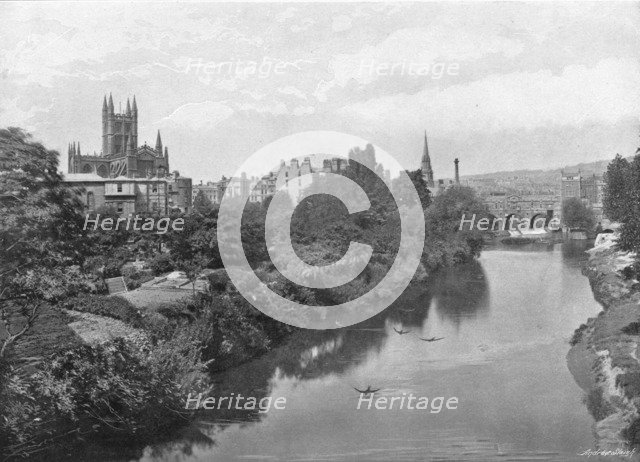 'Bath', c1896. Artist: J Dugdale & Co.