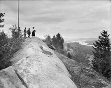 Fulton Chain, looking east from Bald Mountain, Adirondack Mts., N.Y., between 1900 and 1905. Creator: Unknown.