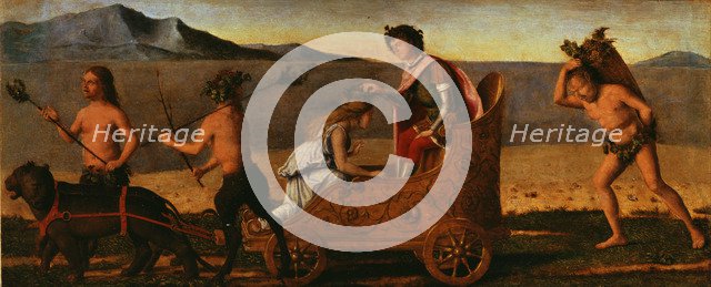 Wedding of Bacchus and Ariadne, 1505. Artist: Cima da Conegliano, Giovanni Battista (ca. 1459-1517)