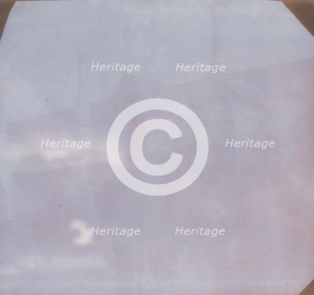 North end of Lacock Abbey, 1840. Creator: William Henry Fox Talbot.