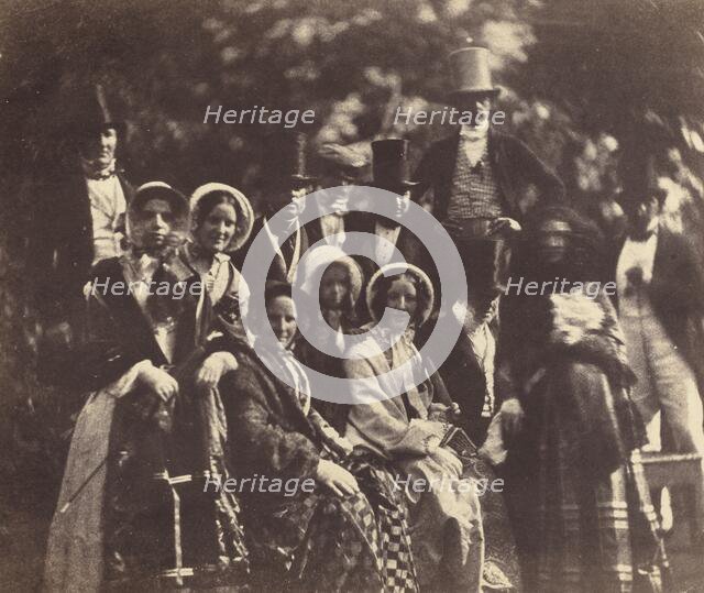 Wedding Group, c. 1852 or 1853. Creator: Benjamin Brecknell Turner.