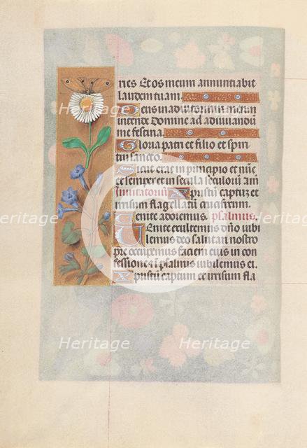 Hours of Queen Isabella the Catholic, Queen of Spain: Fol. 50v, c. 1500. Creator: Master of the First Prayerbook of Maximillian (Flemish, c. 1444-1519); Associates, and.