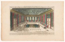 View of a room in the Romer in Frankfurt am Main, 1700-1799. Creator: Anon.