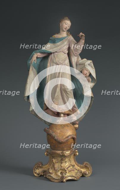 The Immaculate Conception, c. 1770. Creator: Ignaz Günther (German, 1725-1775).