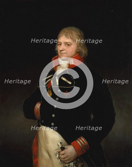 Ignacio Garcini y Queralt (1752-1825), Brigadier of Engineers, 1804. Creator: Francisco Goya.