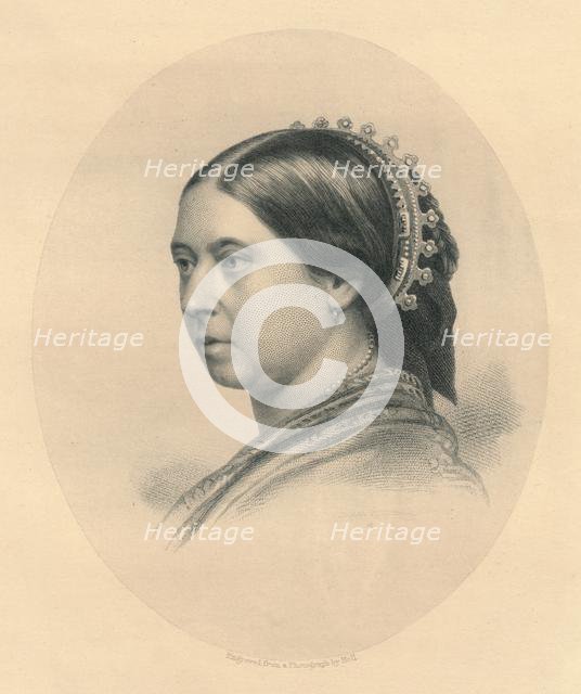 'Her Majesty the Queen', c1860s. Creator: William Holl.