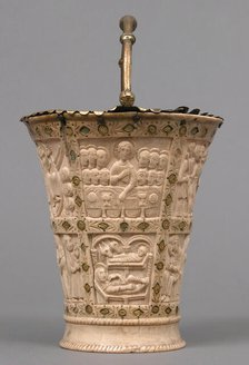 Situla (Bucket for Holy Water), Carolingian, 860-880. Creator: Unknown.