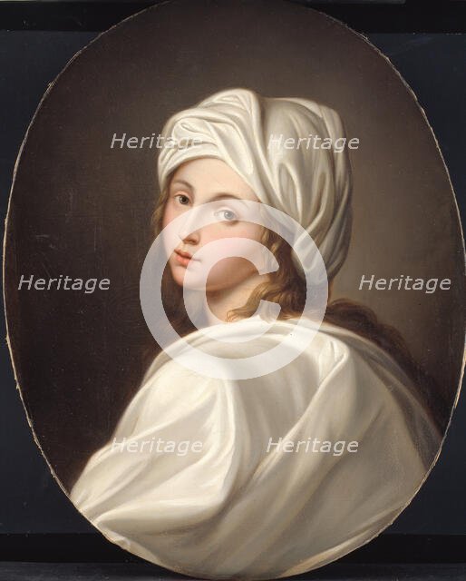 Portrait of Beatrice Cenci, 1590-1827. Creator: Guido Reni.