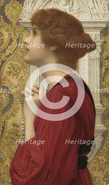 The guarded flame. Creator: Ryland, Henry (1856-1924).