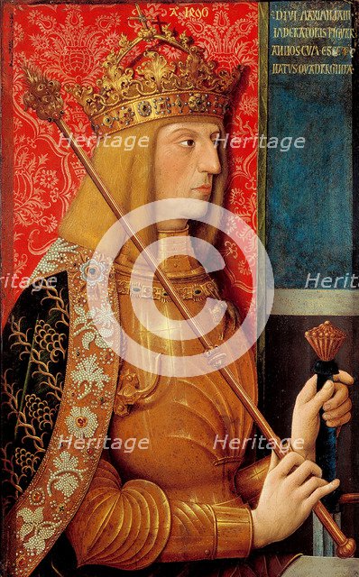 Portrait of Emperor Maximilian I (1459-1519). Artist: Strigel, Bernhard (ca 1460-1528)