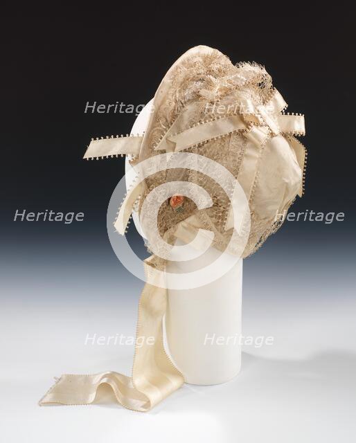 Bonnet, American, 1854. Creator: Unknown.