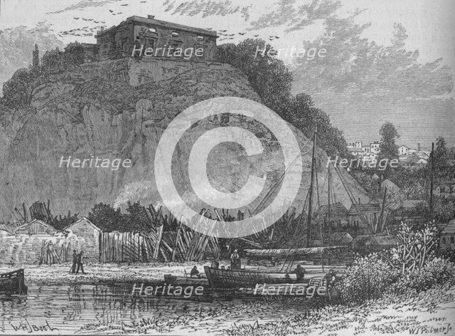 'Nottingham Castle', c1880. Artist: Unknown.