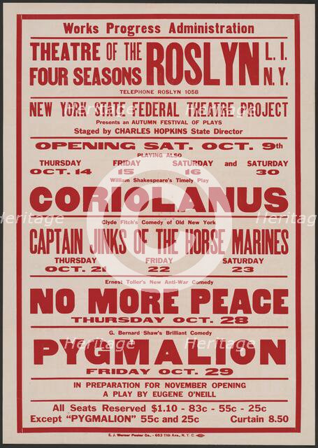 Coriolanus, Roslyn, NY, [1930s]. Creator: Unknown.