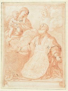 Vision of Saint Philip Neri, after 1614. Creator: Unknown.