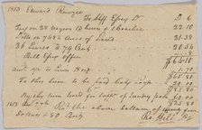 Record of taxable property, including enslaved persons, owned by Edward Rouzee, October 27, 1813. Creator: Unknown.