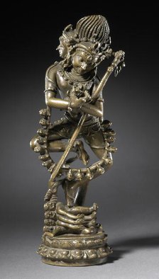 The Buddhist Deity Hevajra (image 1 of 2), c.late 11th-early 12th century. Creator: Unknown.