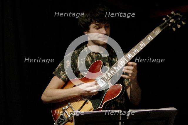 Rob Luft, Zone-B, Verdict Jazz Club, Brighton, East Sussex, 13 Dec 2019. Creator: Brian O'Connor.