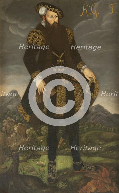 Gustav I, 1497-1560, King of Sweden, c16th century. Creator: Anon.