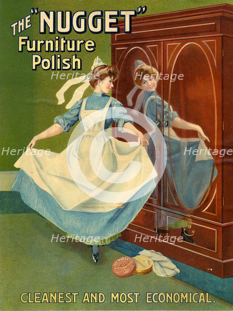 'Nugget' Furniture Polish, Cleanest and Most Economical, c1900. Artist: Unknown