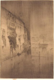 Nocturne: Palaces, 1879/1880. Creator: James Abbott McNeill Whistler.