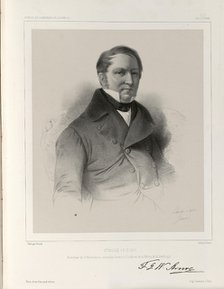Friedrich Georg Wilhelm (Vasily Yakovlevich) von Struve (1793-1864), c. 1850.