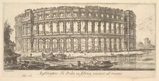 Plate 23: Amphitheater of Pola in Istria near the sea (Anfiteatro di Pola in Istria vi..., ca. 1748. Creator: Giovanni Battista Piranesi.