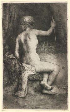 Woman with the Arrow, 1661. Creator: Rembrandt Harmensz van Rijn.
