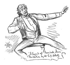 A Legend of Furnivals Inn - Recitation by Mr. E. J. Odell, 1883. Creator: Unknown.