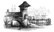Old bridge, Nuremberg, 1864. Creator: Unknown.
