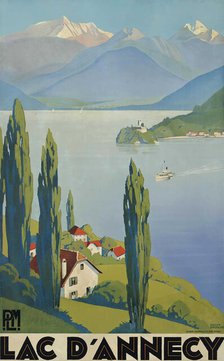Lac d'Annecy, c1930. Creator: Broders, Roger (1883-1953).
