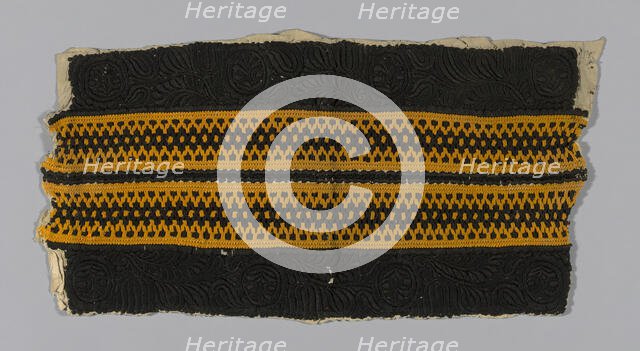 Sleeve, Czech Republic, 19th century. Creator: Unknown.