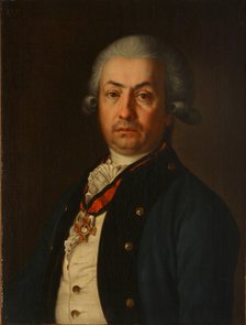 Portrait of Fyodor Jankovic de Mirievo (1741-1814), 1800s. Artist: Anonymous  
