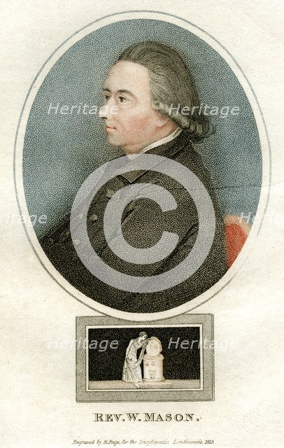 Reverend W Mason, 1815.Artist: R Page