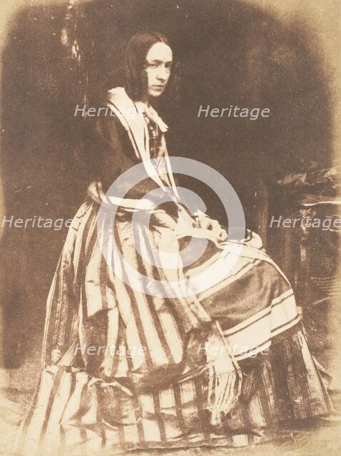 Mrs. Marian Murray, Lady Stair, 1843-47. Creators: David Octavius Hill, Robert Adamson, Hill & Adamson.