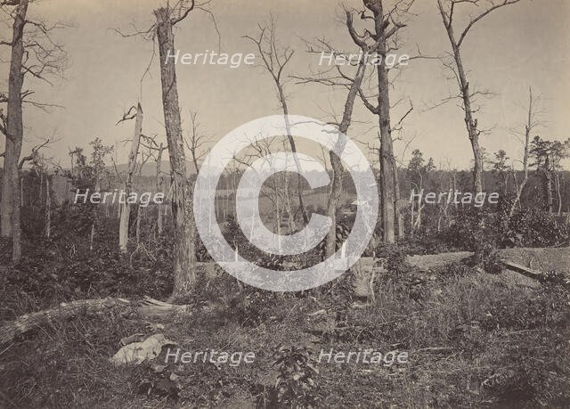 Battle Ground of Resacca, Georgia No. 3, 1860s. Creator: George N. Barnard.