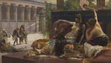 Cleopatra Testing Poisons on Condemned Prisoners, 1887. Creator: Cabanel, Alexandre (1823-1889).