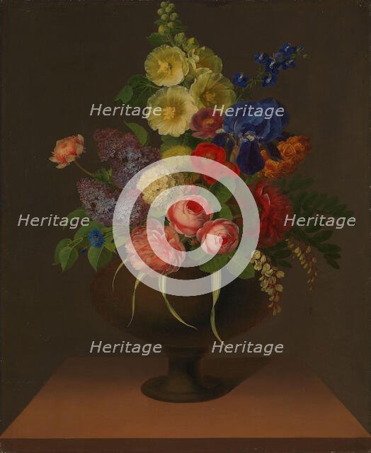 Flower Piece, 1812. Creator: Claudius Ditlev Fritzsch.