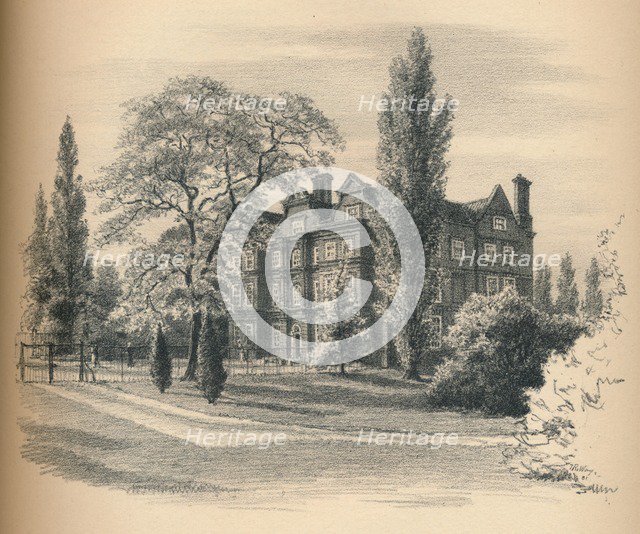 'Exterior of Kew Palace', 1902. Artist: Thomas Robert Way.