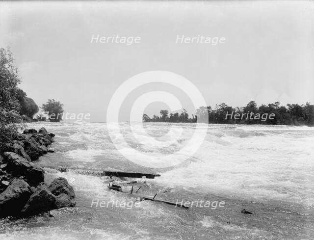 American Rapids, Niagara, between 1900 and 1906. Creator: Unknown.