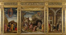 Trittico degli uffizi (Uffizi Triptych), ca 1463-1464. Creator: Mantegna, Andrea (1431-1506).