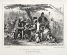 Album for 1832: Un famous diplomat à dit..., 1832. Creator: Auguste Raffet (French, 1804-1860).