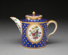 Teapot, Sèvres, 1788. Creators: Sèvres Porcelain Manufactory, Charles Buteux le Père.