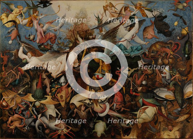 The Fall of the Rebel Angels, 1562. Artist: Bruegel (Brueghel), Pieter, the Elder (ca 1525-1569)