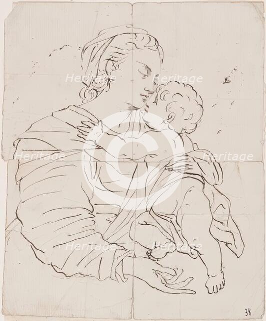 Madonna And Child. Creator: William Williams.