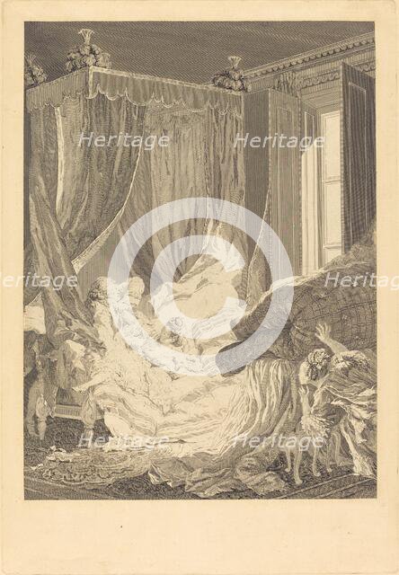 L'Epouse indiscrete, 1771. Creator: Nicolas Delaunay.