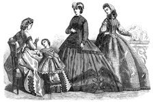 Paris fashions for October, 1864. Creator: Unknown.