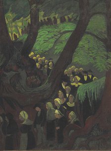 Pilgrimage, 1894. Creator: Sérusier, Paul (1864-1927).