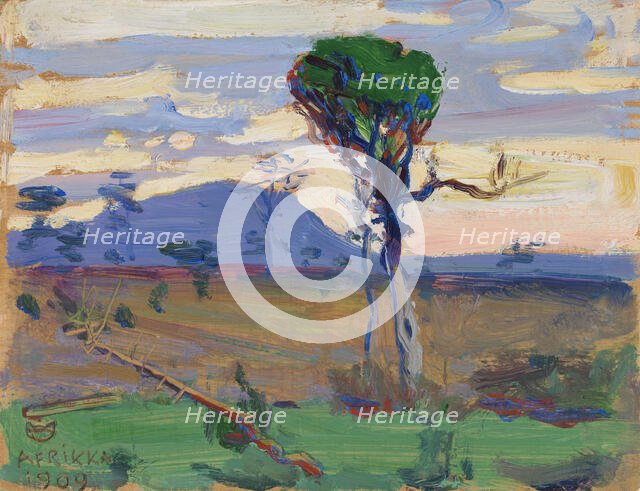 Mt. Donyo Sabuk, 1909. Creator: Akseli Gallen-Kallela.