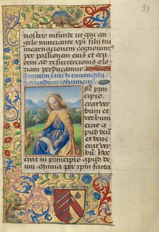 John on Patmos; Poncher Hours, about 1500. Creator: Master of the Chronique Scandaleuse.