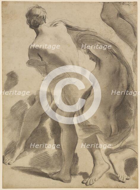 Studies of Female Nudes, 1785/1790. Creator: Gaetano Gandolfi.